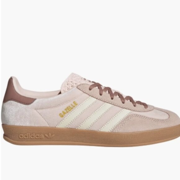 ADIDAS Gazelle Indoor Wonder Quartz Velvet Women's - Picture 1 of 2